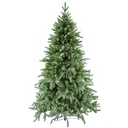 Albero verde con 2582 rami, altezza 240 cm e diametro 157 cm