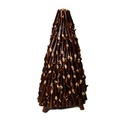 Albero in legno marrone 30x27x60 cm