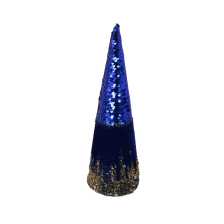 Albero tessuto blu 9,5x30 cm