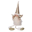 Angelo Tessuto Oro Seduto 24x13x70 cm