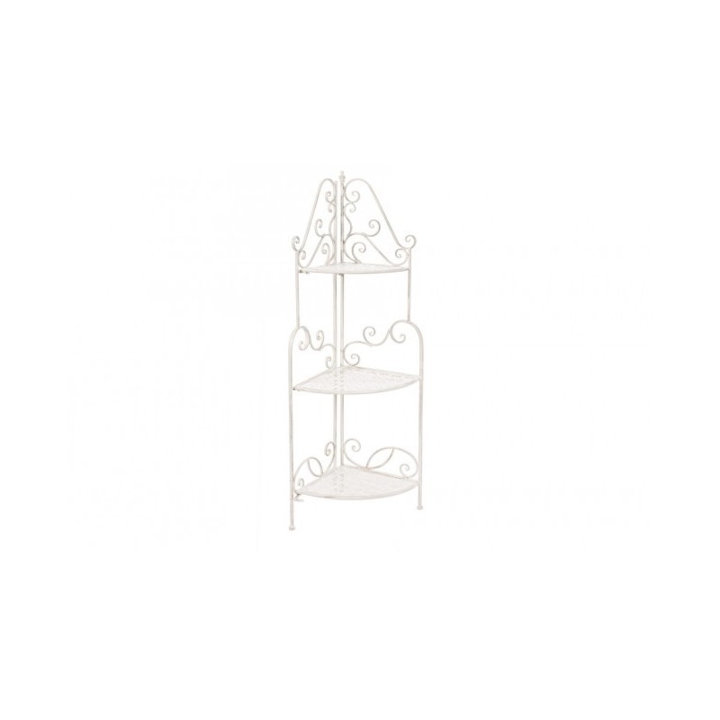 Angoliera classica con 3 ripiani - Dimensioni: 49x33x126 cm