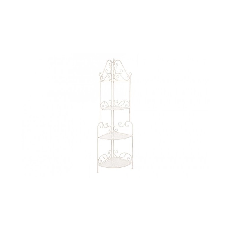 Angoliera classica con 4 ripiani - Dimensioni: 48x35x165.5 cm