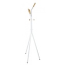 Appendiabiti in acciaio Bianco ALAIN 46x46x h178 cm