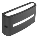 Applique LED 10W 4000K Linea Post Grafite