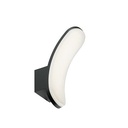 Applique LED 12W 4000K Linea Virgola Grafite