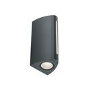 Applique LED 8W+4W 4000K in Alluminio Goffrato