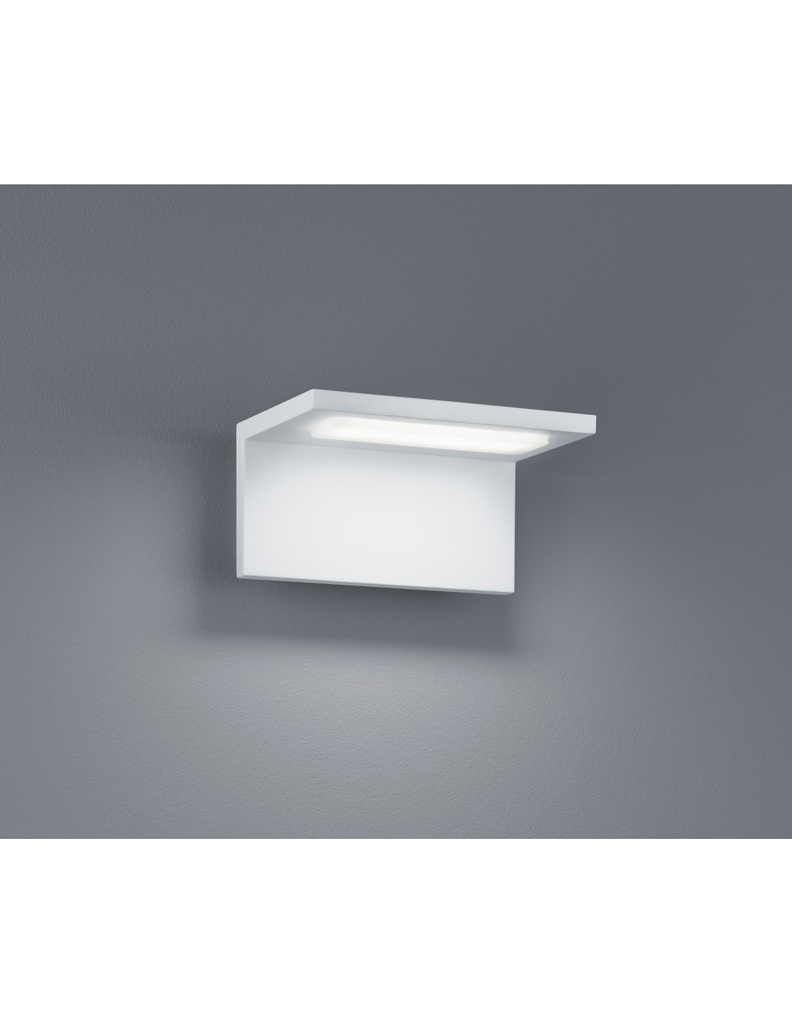 Applique LED da Esterno Trave Bianco H8 cm