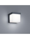 Applique LED da esterno Yangtze, design moderno, finitura antracite, luce calda, IP54