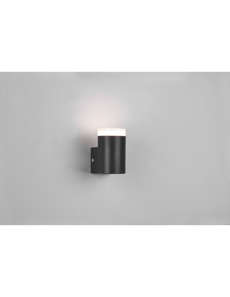 Applique Da Parete Led Ray Nero IP44 Trio Lighting