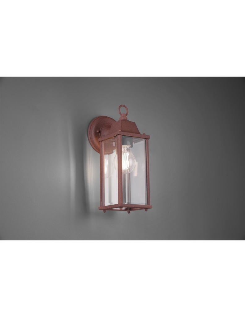 Applique Lanterna da Esterno Olona Ruggine IP23 Trio Lighting