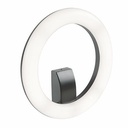 Applique LED 20W 4000K in Alluminio Pressofuso, Luce Diretta con Diffusore in Resina Opalina