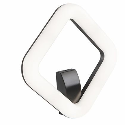 Applique LED 20W 4000K in Alluminio Pressofuso - Luce Diretta con Diffusore in Resina Opalina