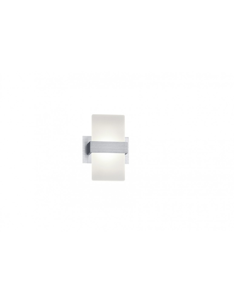 Applique Moderna Led Platon Alluminio Spazzolato