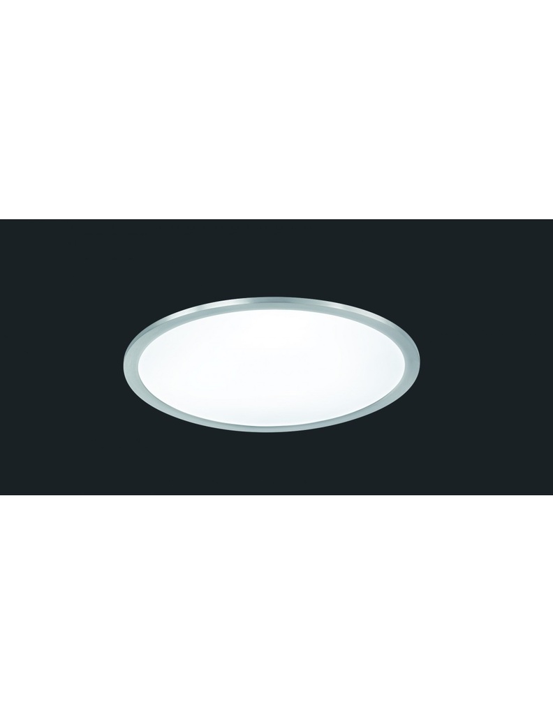 Applique Plafoniera Phoenix Led Dimmer Nichel Ø45 cm