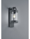 Applique Antracite con Sensore Crepuscolare IP44