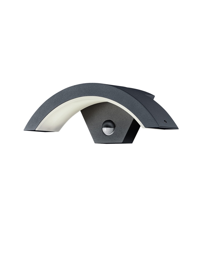 Applique da Esterno con Sensore di Movimento, Antracite, LED 7,5W, 580 Lumen, 3000K