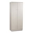 Armadio multiuso con due ante Eucalipto 62x34x h147 cm