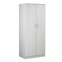 Armadio multiuso con due ante Eucalipto 77x52x h182 cm