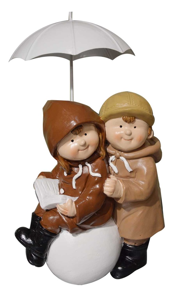 Ombrello per bambini con palla, dimensioni 21 x 19 x 33 cm