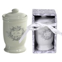 Barattolo in Ceramica Le Bain 7,5x6,5x12,5 cm