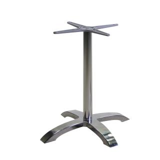 Base Tavolo in alluminio grigio - Dimensioni: 52x52x72 cm
