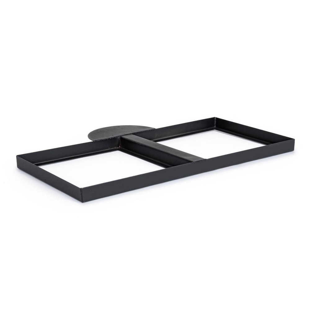 Base laterale per ombrellone Ines Orion antracite - Dimensioni: 112x70x5.7 cm
