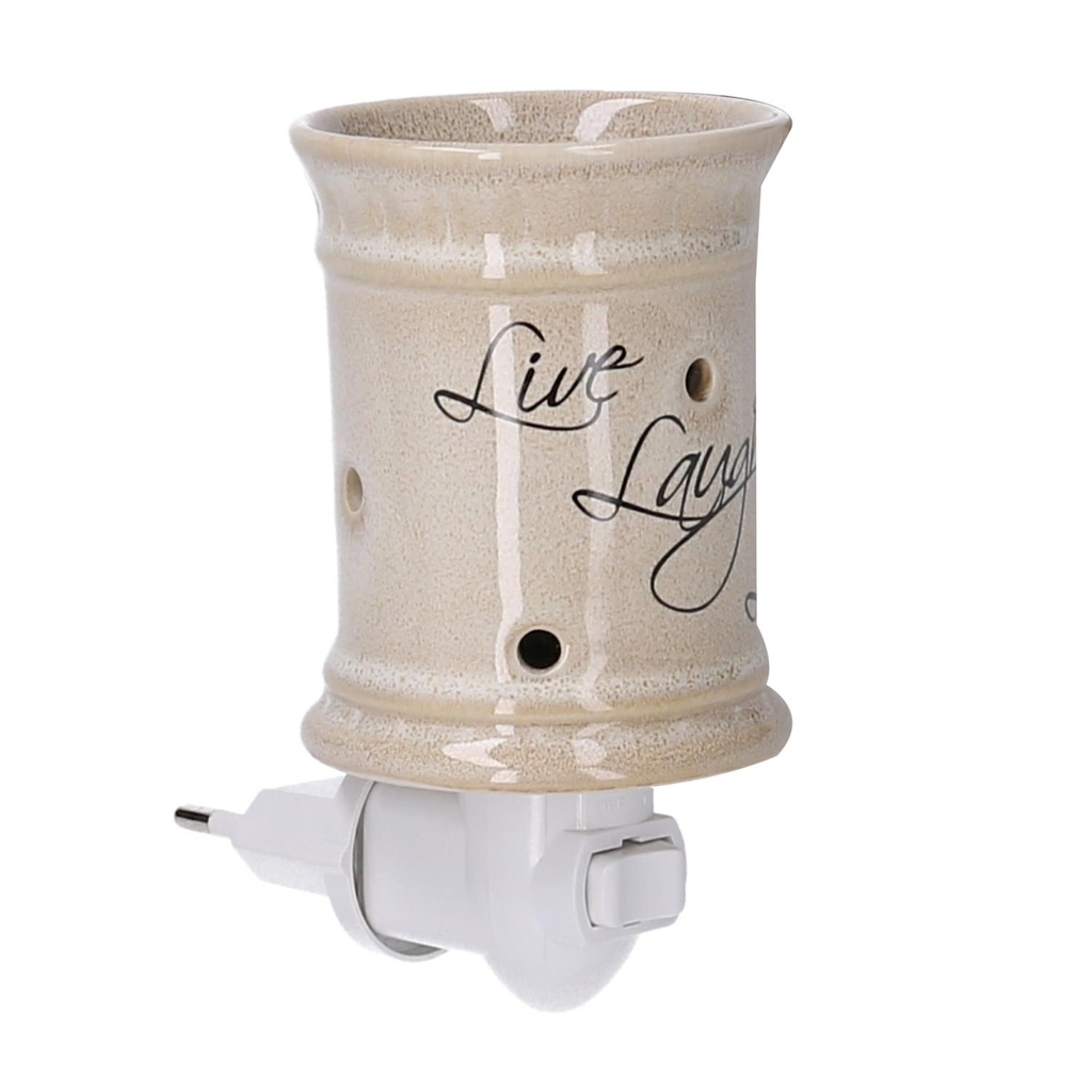 Bruciaessenze plug ceramica 9,8x7,1x13 cm