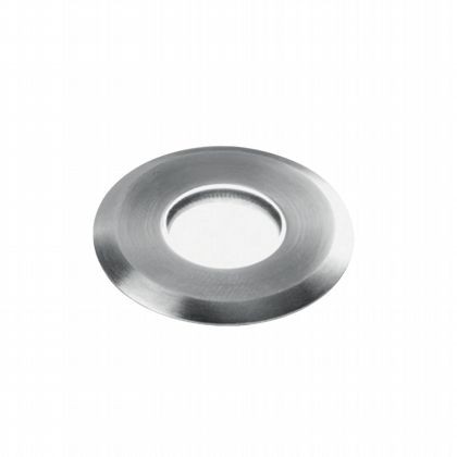 Lampada da incasso a pavimento Calp.D.4,5 - 2,5W Led* 4000K in acciaio