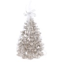 Candela albero champagne in paraffina ø14x19,5 cm