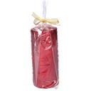 Candela Paraffina Rossa ø7x15 cm