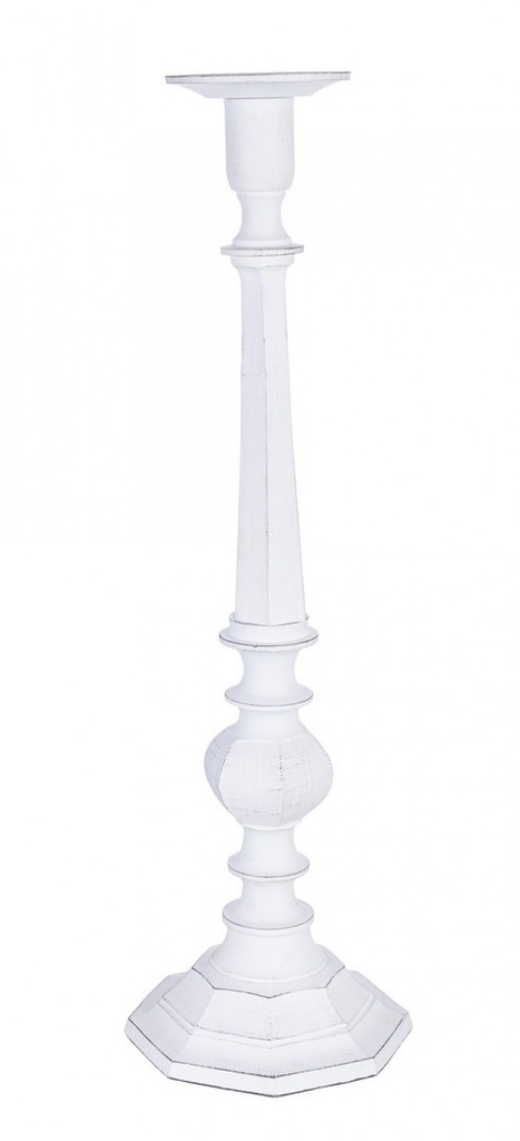 Candelabro Chandana 1 Fuoco Bianco H.59  Cod.0186263