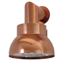 Cappa aspirante BELL in acciaio inox rame anticato cm Ø50