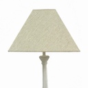 Cappello Lampada Beige 40x40x26 cm