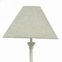 Cappello Lampada Grigio 40x26x40 cm