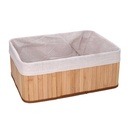 Cassetto in bambù 39x29x16 cm