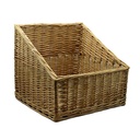 Cesta Espositore Vimini Quadra 45x45x20-40 cm