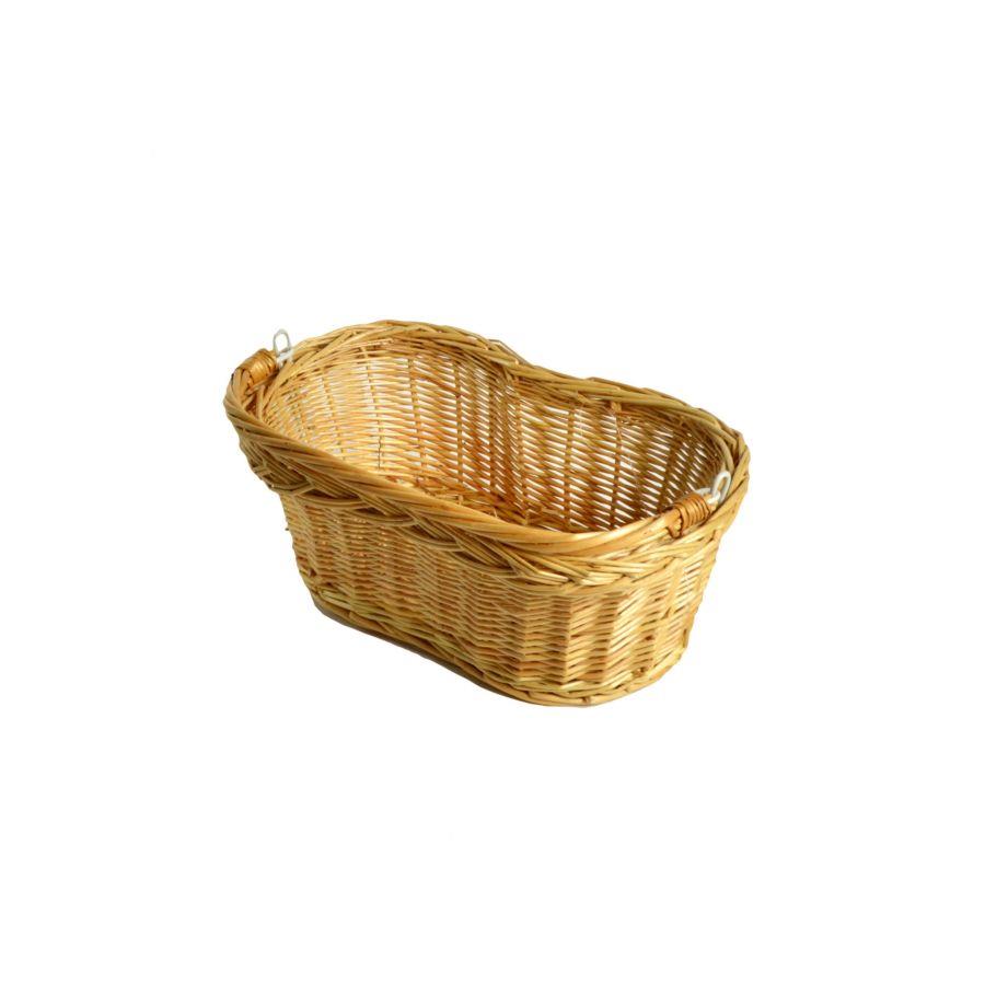 Cesta vimini con manico mobile cm29x17h12