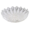 Cestina in pizzo tonda 41x41x8,5 cm