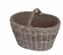 Cesto ovale Cloe gr cm64x47h47-37 con fodera in juta