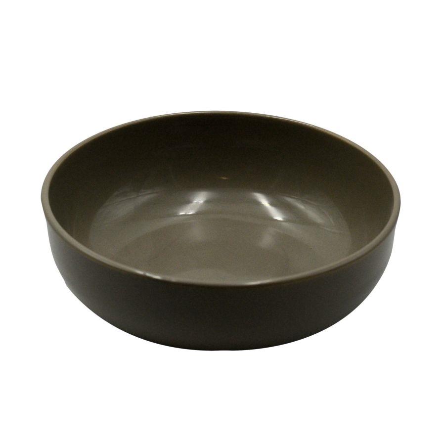 Ciotola in Ceramica Romeo Tortora 20,7x7,1 cm - Resistente e Versatile