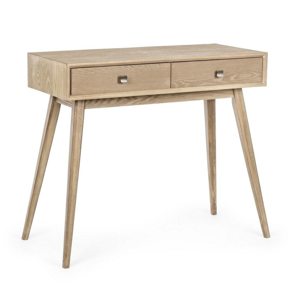 Consolle Alannis 2 cassetti in legno nobilitato - Misure: 90x40x78 cm