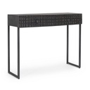 Consolle Dorset  2 cassetti stile industriale