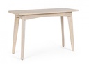 Consolle Sahana 115x45 in Legno Mango con Verniciatura Nitrocellulosica Bianca