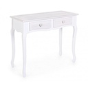 Consolle shabby due cassetti Bianca CHARELENE L 90x40x h78 cm