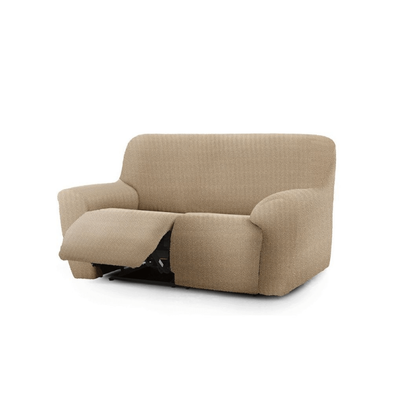 Copridivano Jaz recliner 2 posti beige 150-200