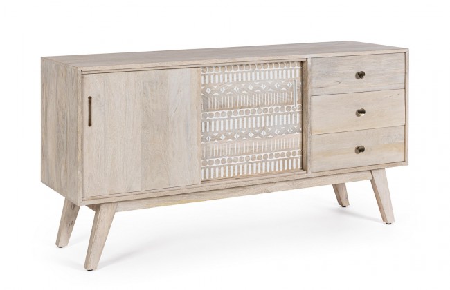 Credenza 2A-3C Indira: Eleganza Artigianale e Funzionalità