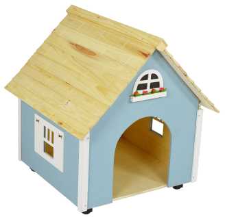 Cuccia Shabby Chic Smontata cm.71x74h45-90