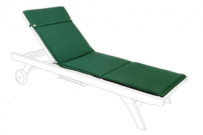Cuscino Verde Scuro per Lettino in Poliestere 180gr/m2