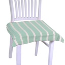 Cuscino Pop Righe Verde Acqua Quadro 40x40h4