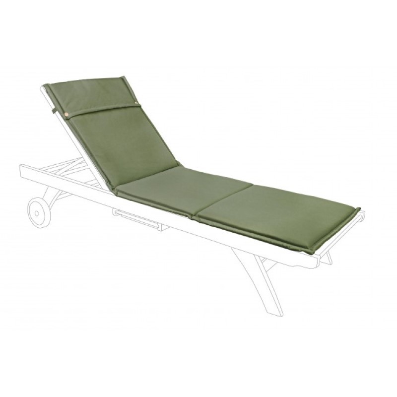 Cuscino sfoderabile Olefin Bosco lettino - 63x190x3 cm